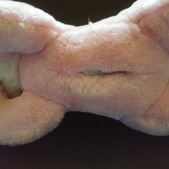 Pink white 16-inch bunny rabbit Easter plush Stuffed Animal - Picture 7 of 7